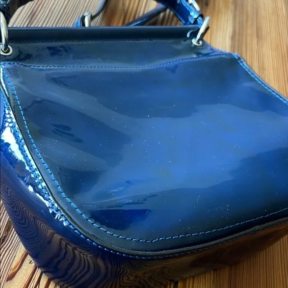 Coach Glossy Midnight blue Crossbody Bag - Picture 3 of 11